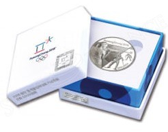 Korea 2016 Pyeong Chang 2018 Winter Olympic Silver Coin - Biathlon (4)